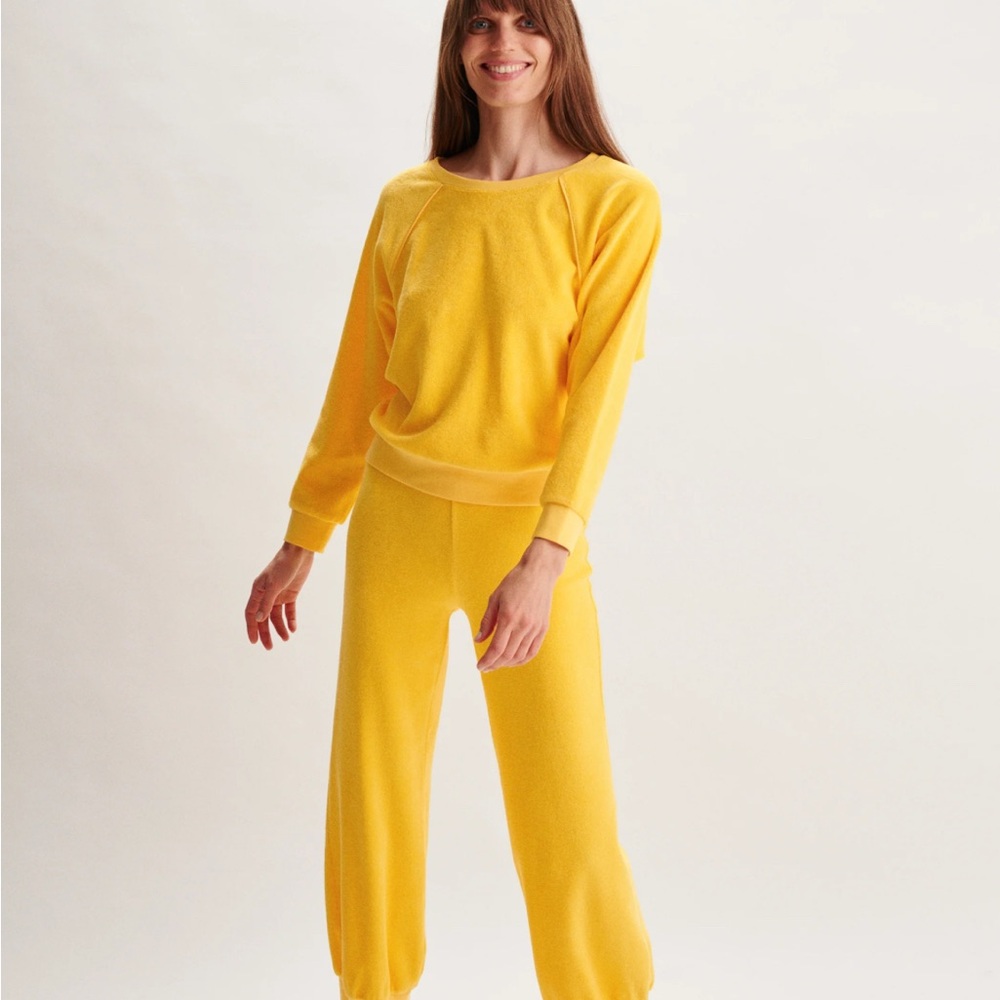 Suzi Kondi Tosk Harem pants in canary
